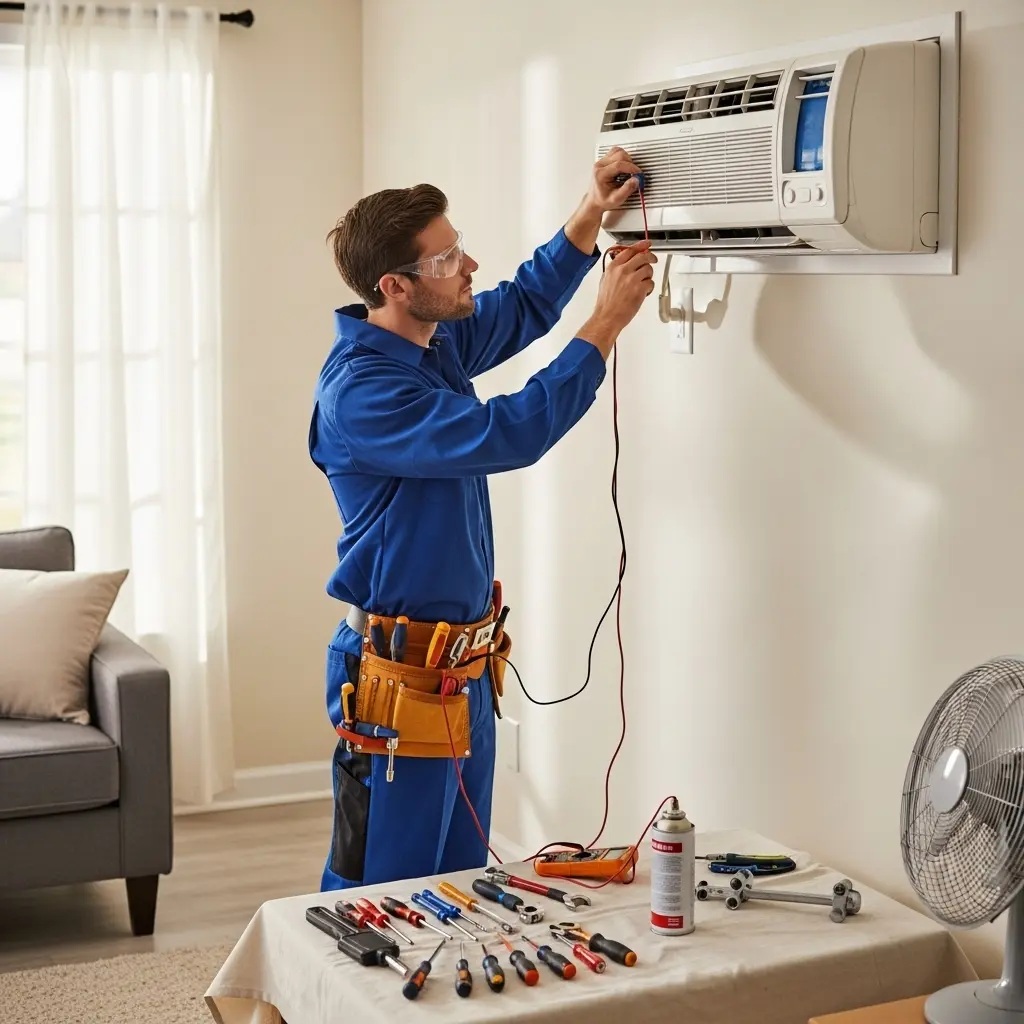 Yunusemre Panasonic Panasonic klima gaz dolumu ve bakım – Enerji verimliliği artırıldı. - Teknik servis örneği